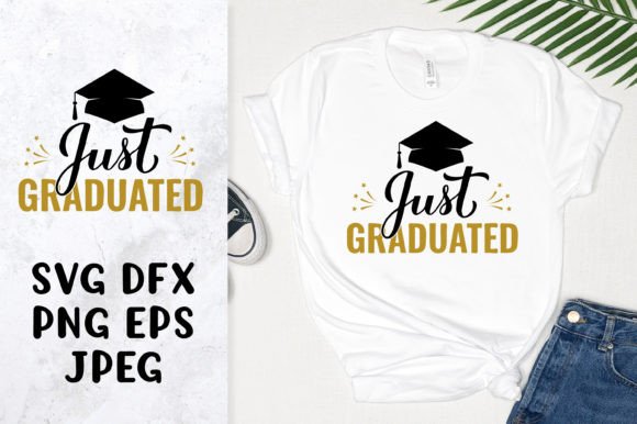 Just Graduated SVG: A Versatile Graphic Design Asset for Branding and Marketing