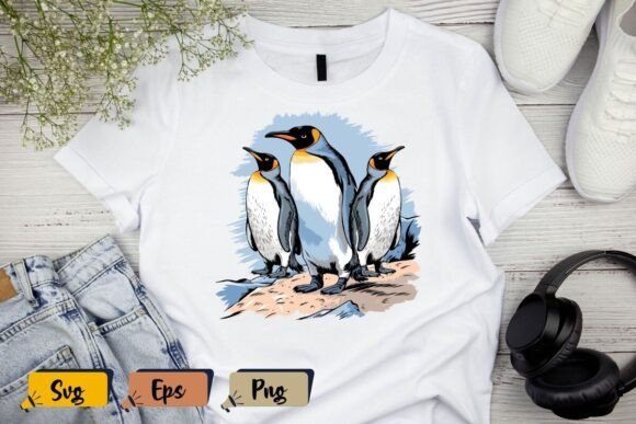 King Penguin Funny Baby Penguin Pesto Graphics and T-Shirt Designs Review