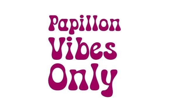 Papillon Dog SVG for T-Shirt Designs and Graphics