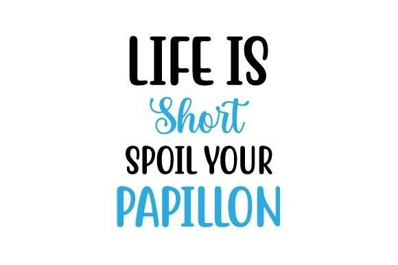 Papillon Dog SVG PNG T-Shirt Design for Branding