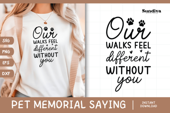 Pet Memorial Quote SVG 11: Graphics for Crafts & Branding