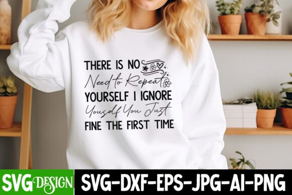 Sarcastic SVG Design for T-Shirt Graphics
