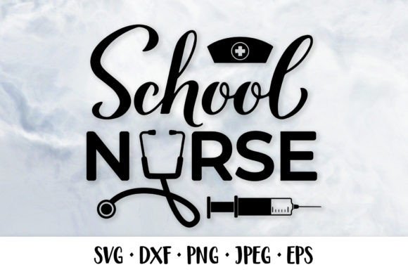 School Nurse SVG: A Versatile Graphic for Merchandise and Digital Products