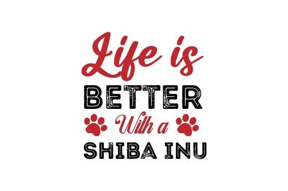 Shiba Inu Dog Breed SVG PNG Sublimation Graphics for T-Shirt Designs
