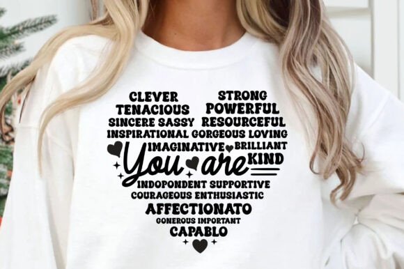 You Are Svg, Inspirational Quote PNG for T-Shirt Designs